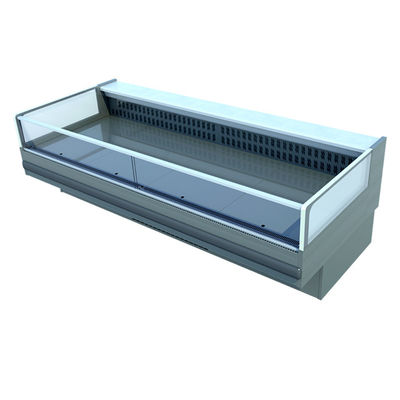 Морепродукты Refrigerated шкафы дисплея мяса, витринный шкаф гастронома мяса R404a R290 открытый