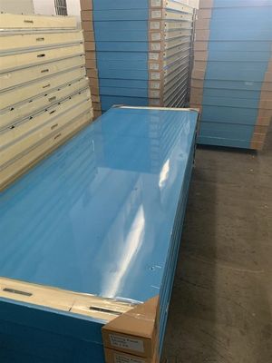 Прогулка панели 100mm 150mm PU в замораживателе с соединением замка кулачка для холодильных установок