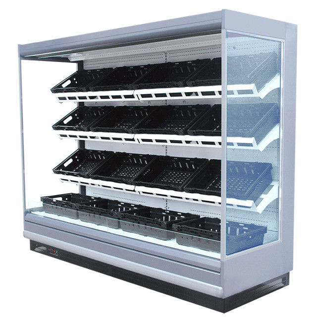 Приносит плоды тип шкафа холодильника дисплея Multideck холодильника дисплея овоща Refrigerated удаленный