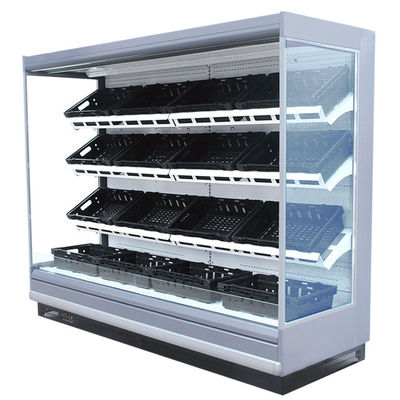 Приносит плоды тип шкафа холодильника дисплея Multideck холодильника дисплея овоща Refrigerated удаленный